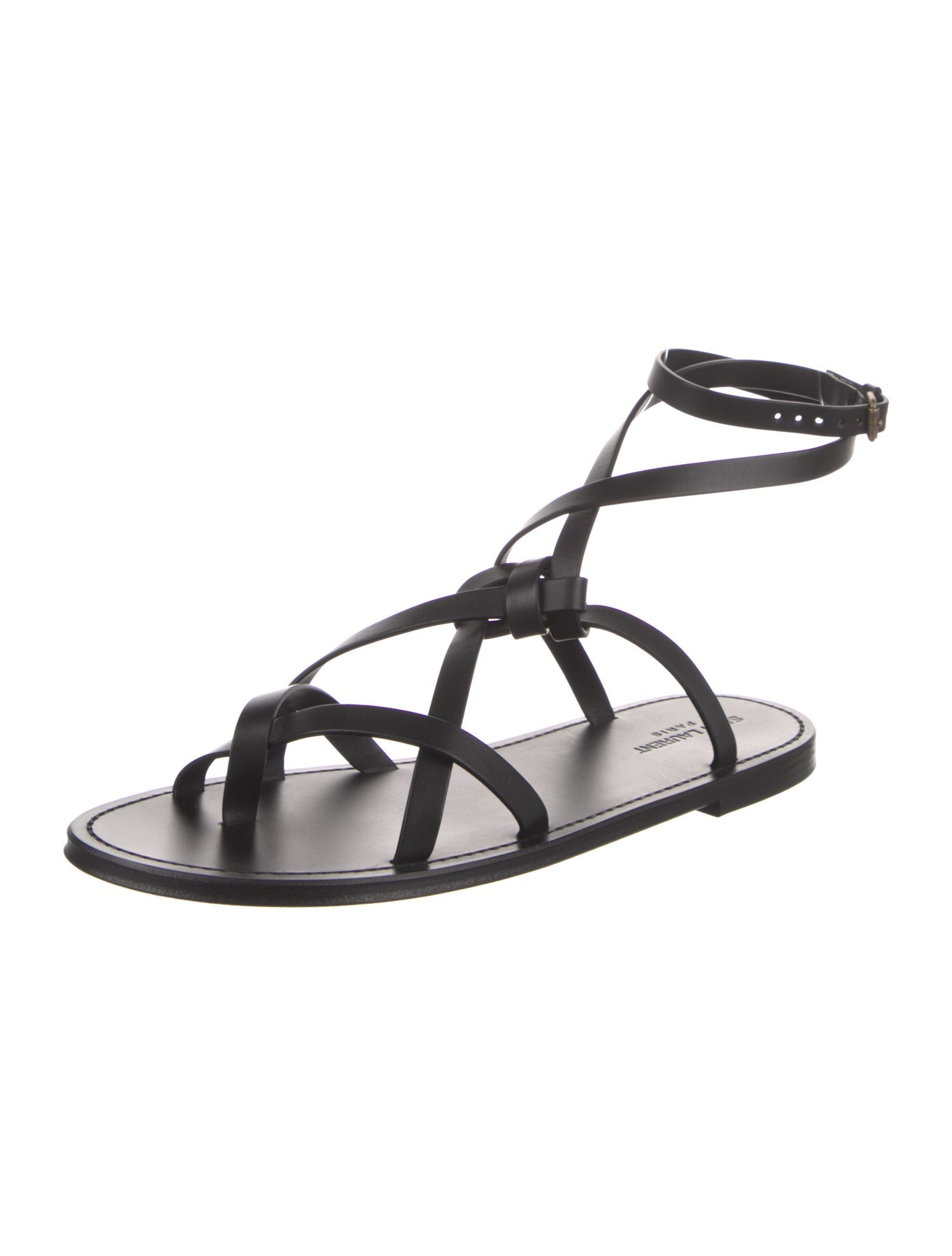 Saint Laurent Leather Sandals
