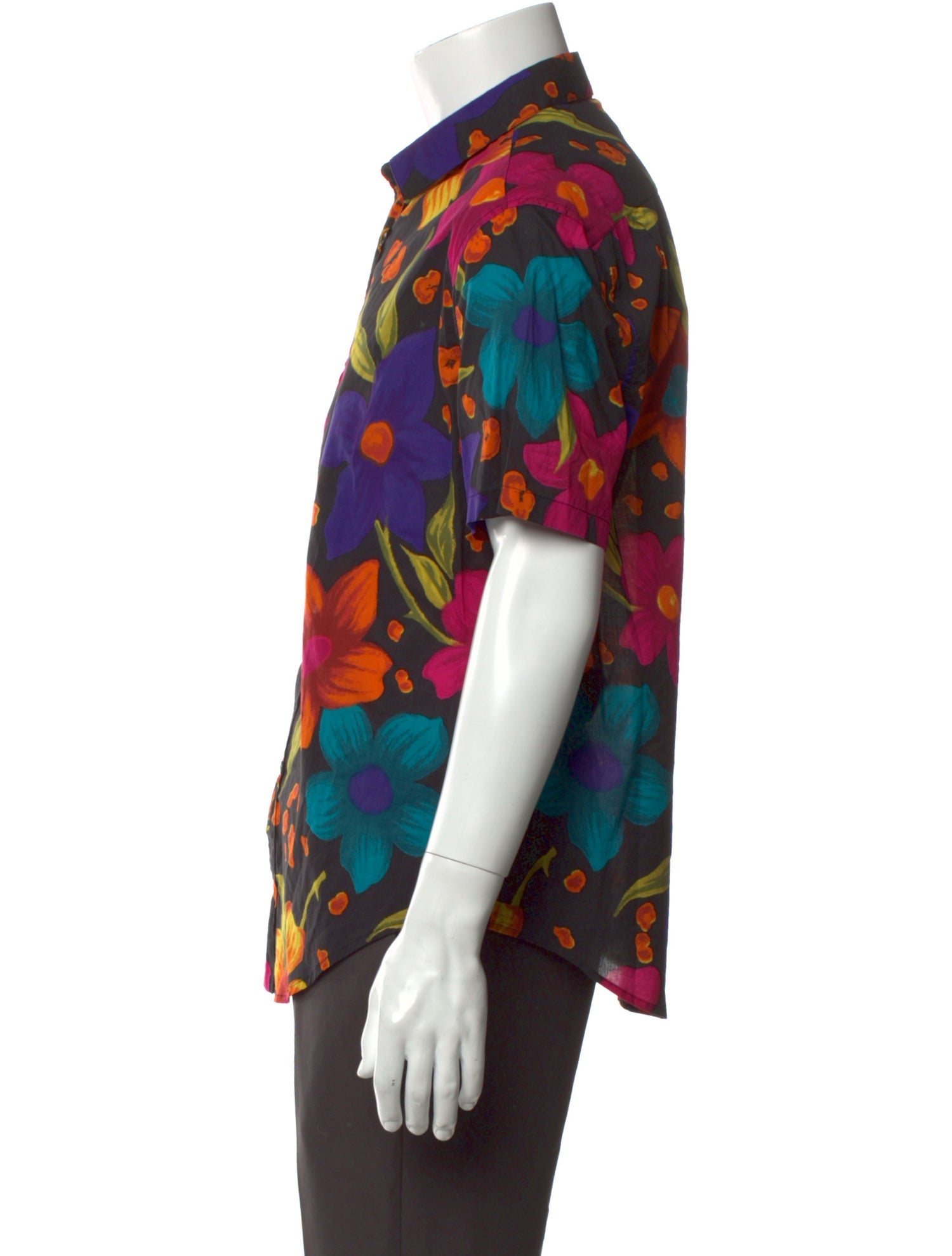 Saint Laurent 2021 Floral Print Shirt w/ Tags