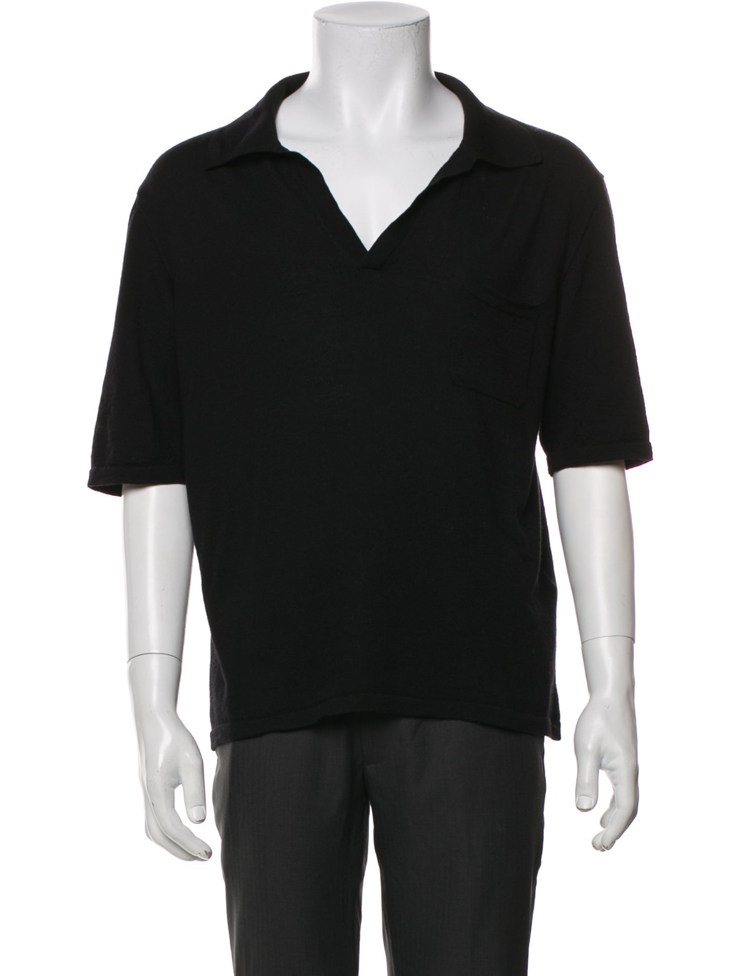 Saint Laurent 2022 Wool Polo Shirt