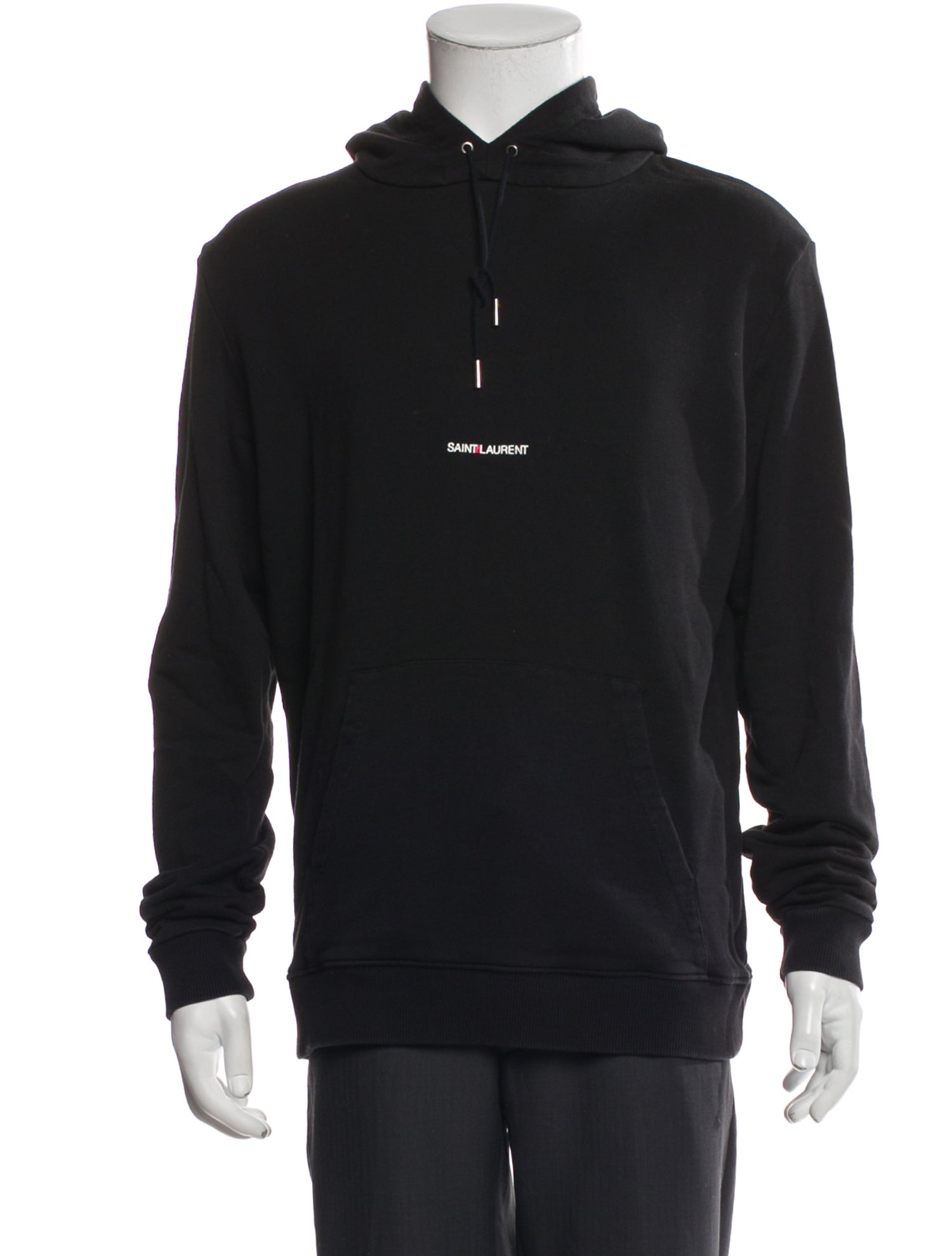 Saint Laurent 2018 Signature Logo Hoodie