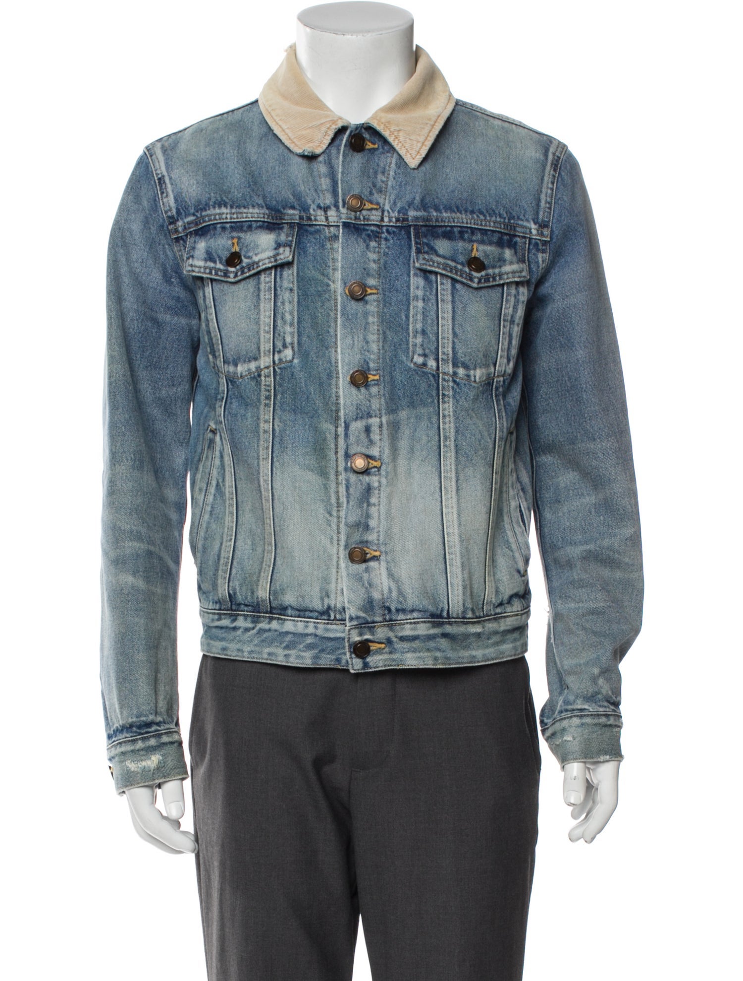 Saint Laurent 2018 Denim Denim Jacket