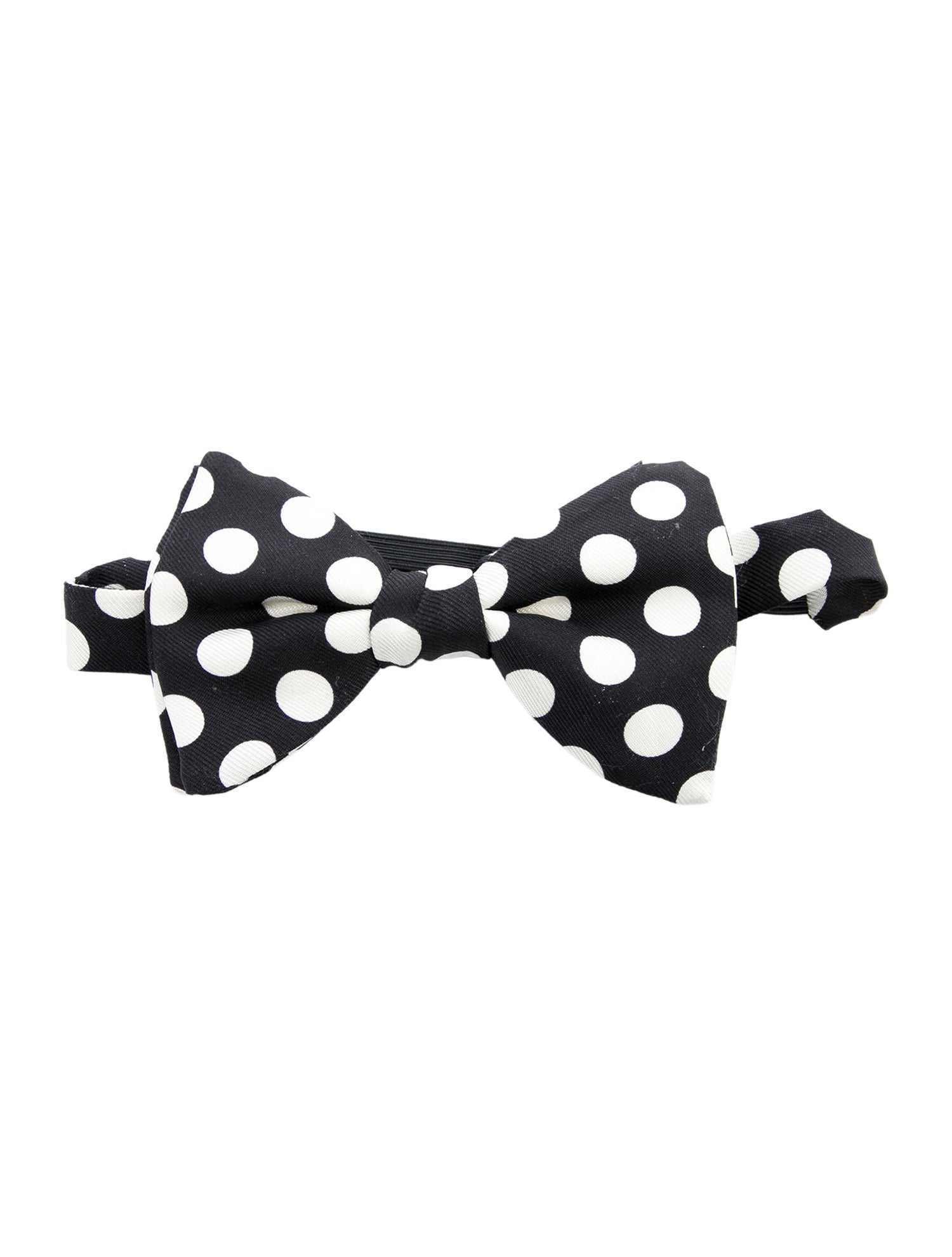 Saint Laurent Pattern Print Bow Tie