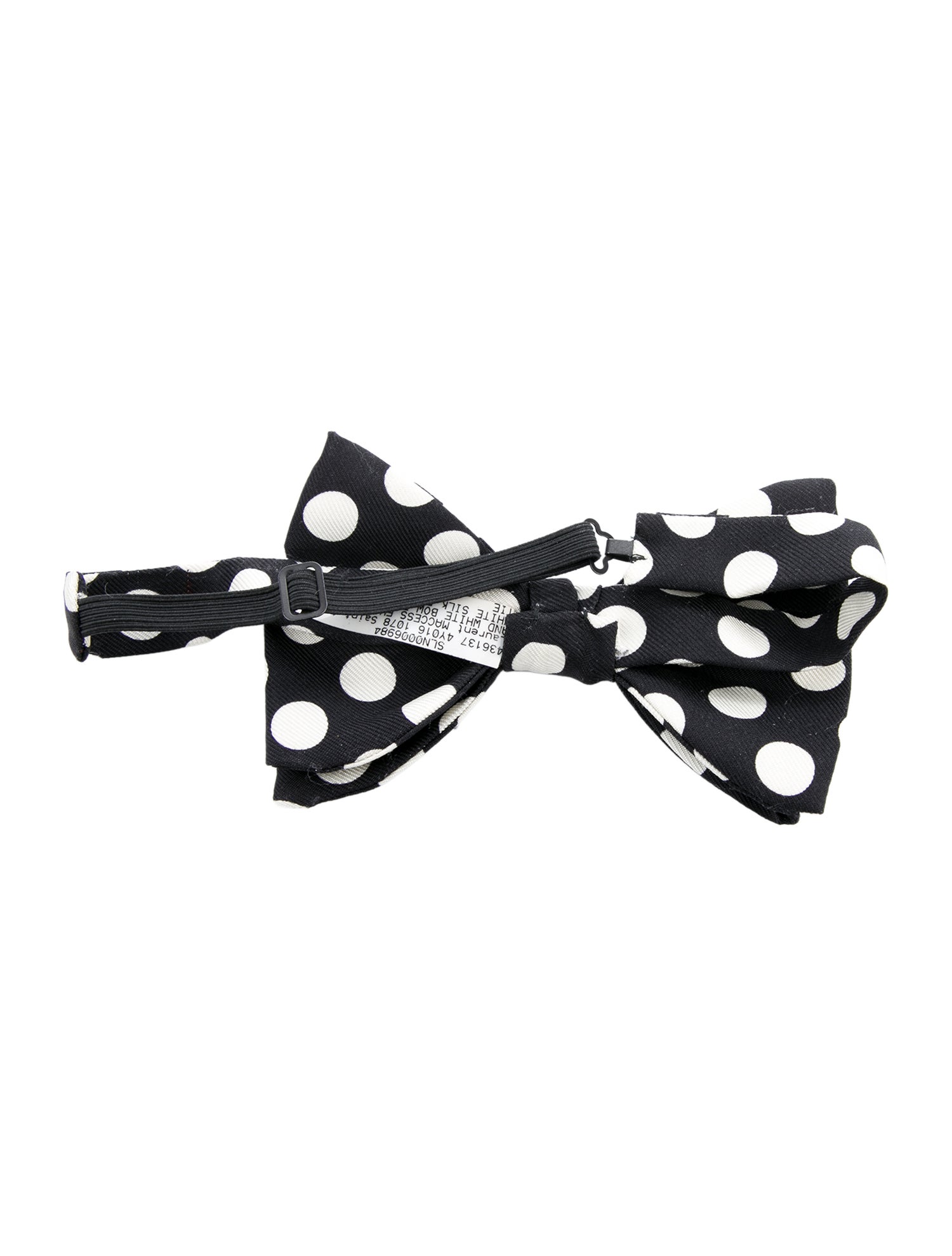 Saint Laurent Pattern Print Bow Tie