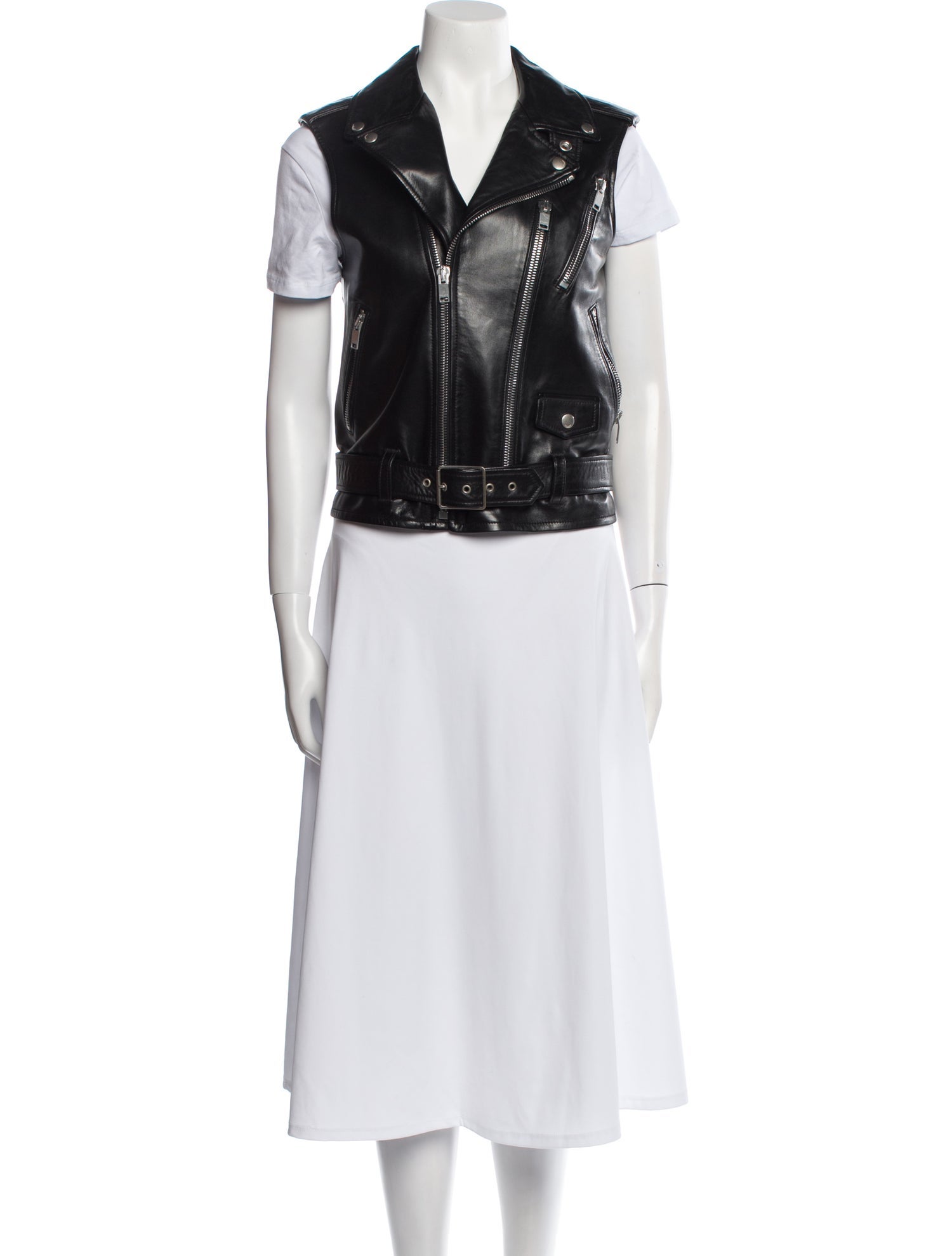 Saint Laurent 2014 Leather Vest