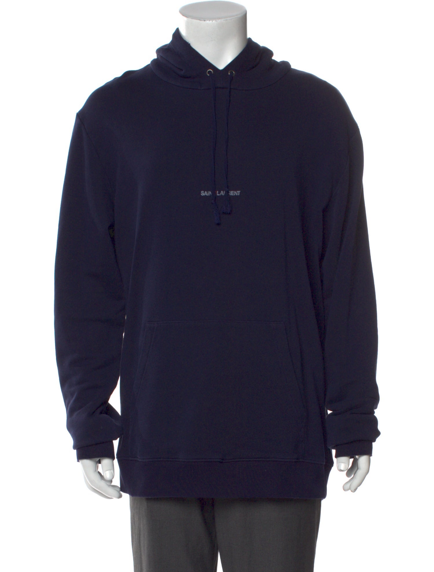 Saint Laurent 2018 Archive Logo Hoodie