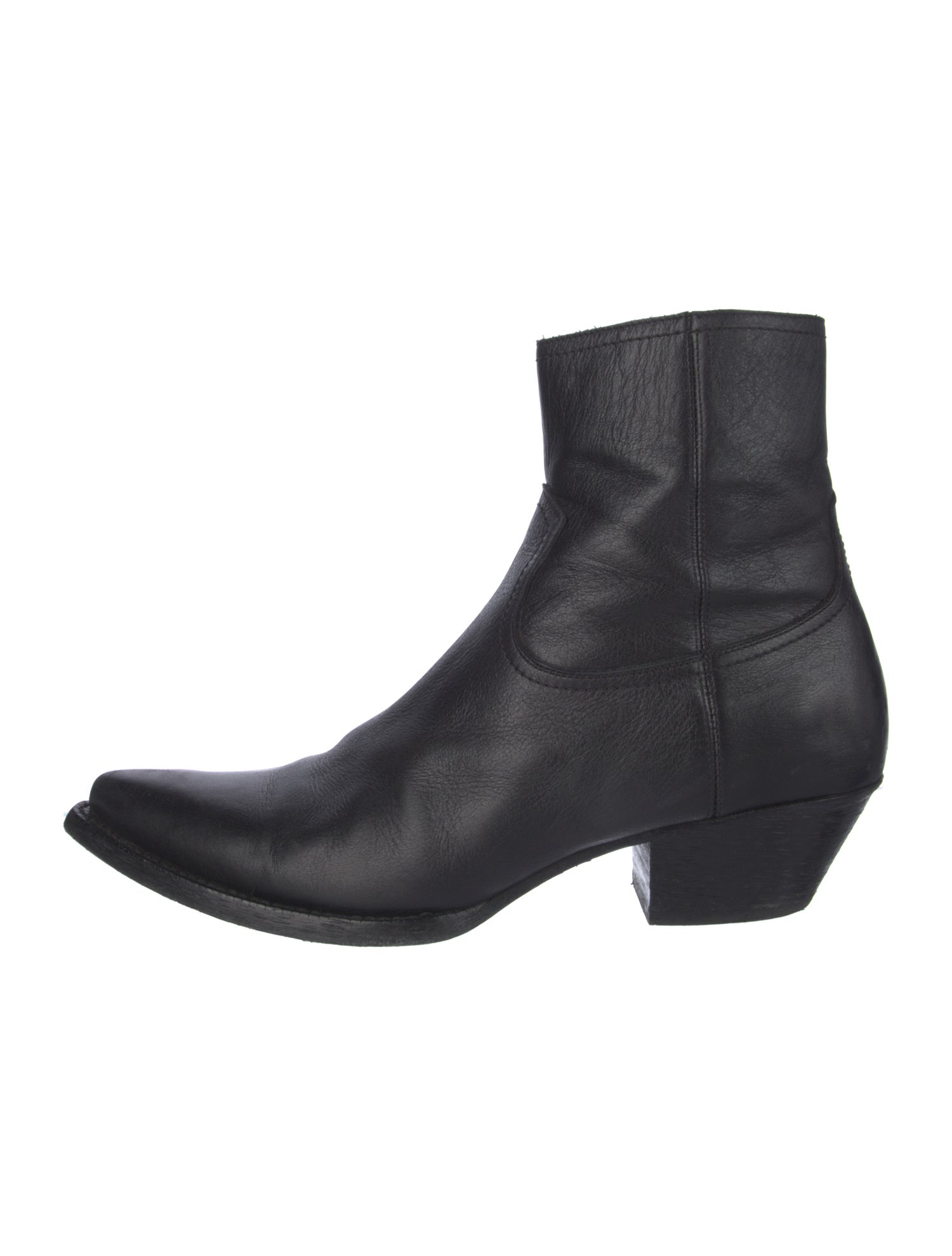 Saint Laurent Leather Boots