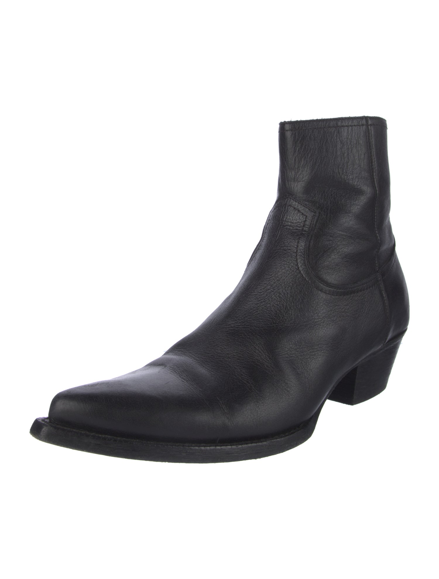 Saint Laurent Leather Boots