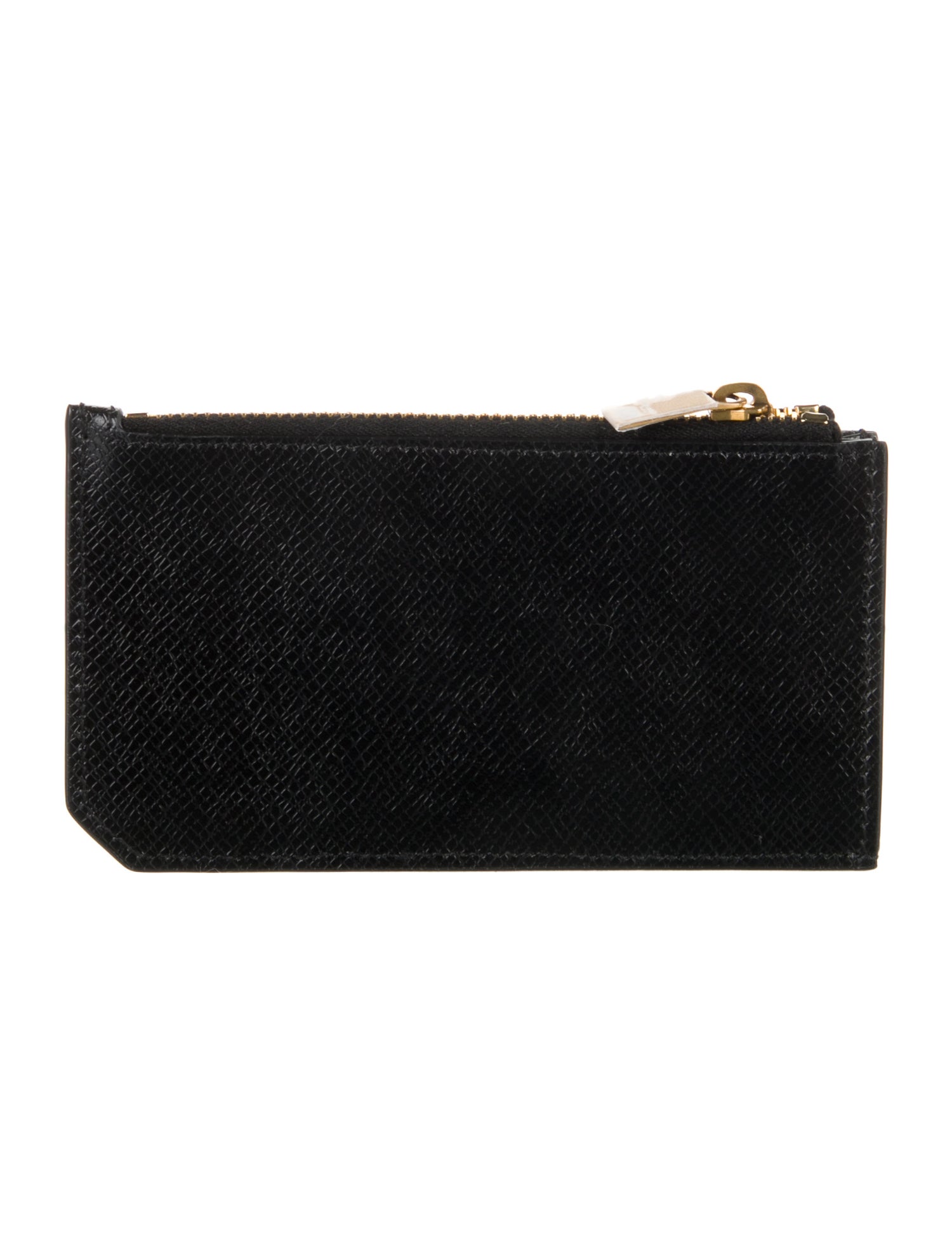 Saint Laurent 2025 Leather Card Holder w/ Tags