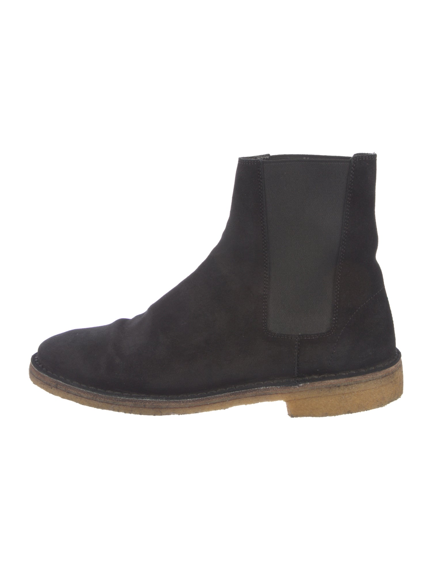 Saint Laurent Suede Chelsea Boots