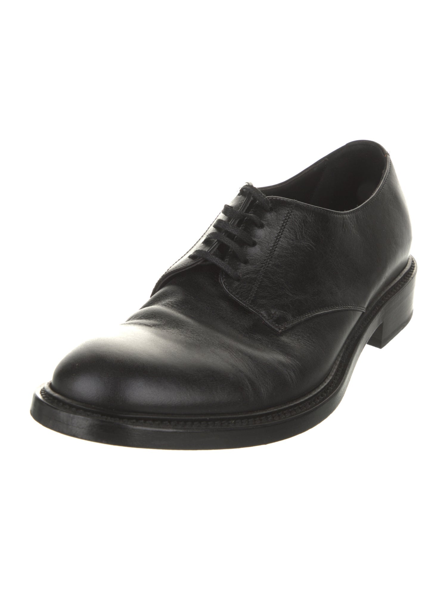 Saint Laurent Leather Derby Shoes