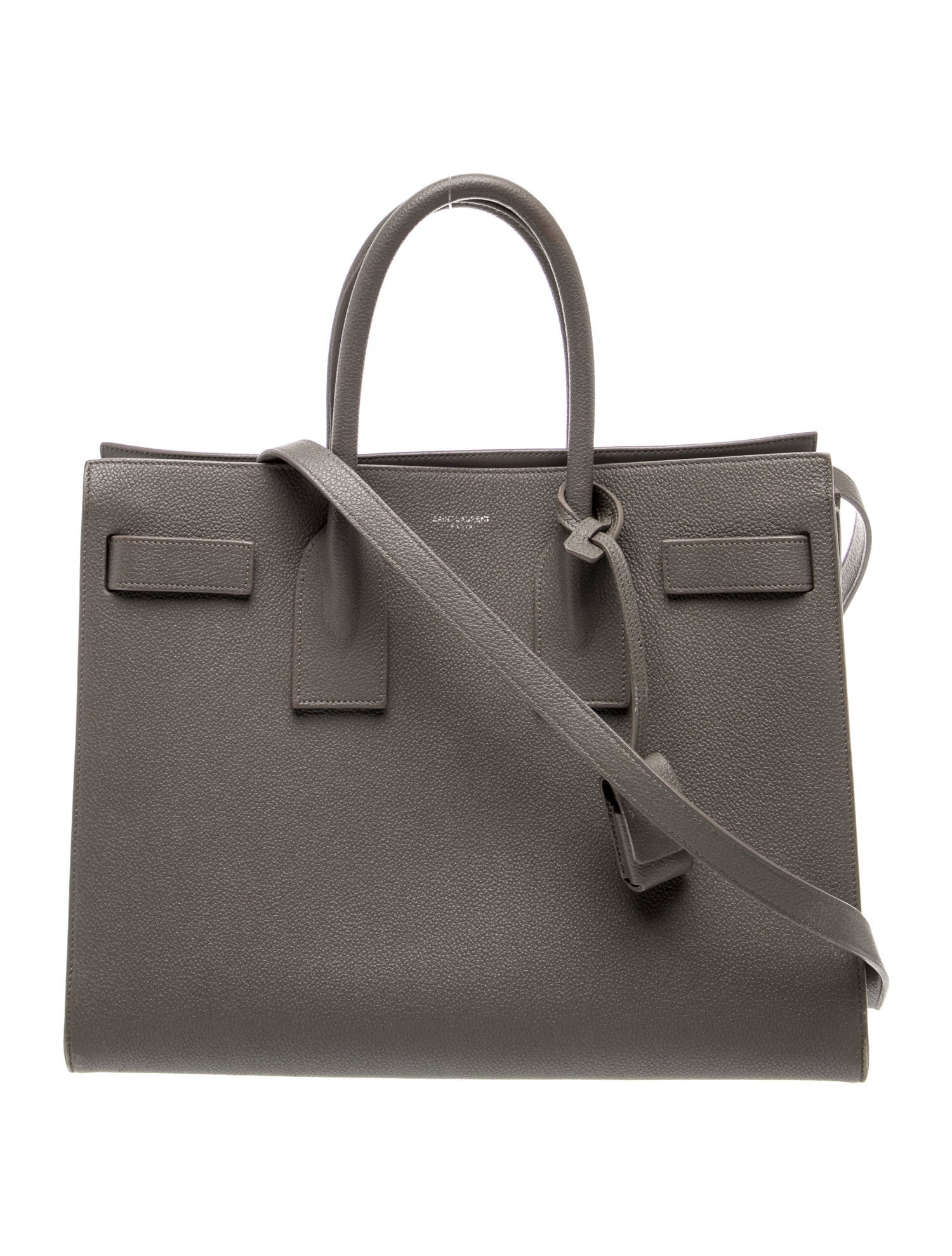 Saint Laurent Leather Sac De Jour Small