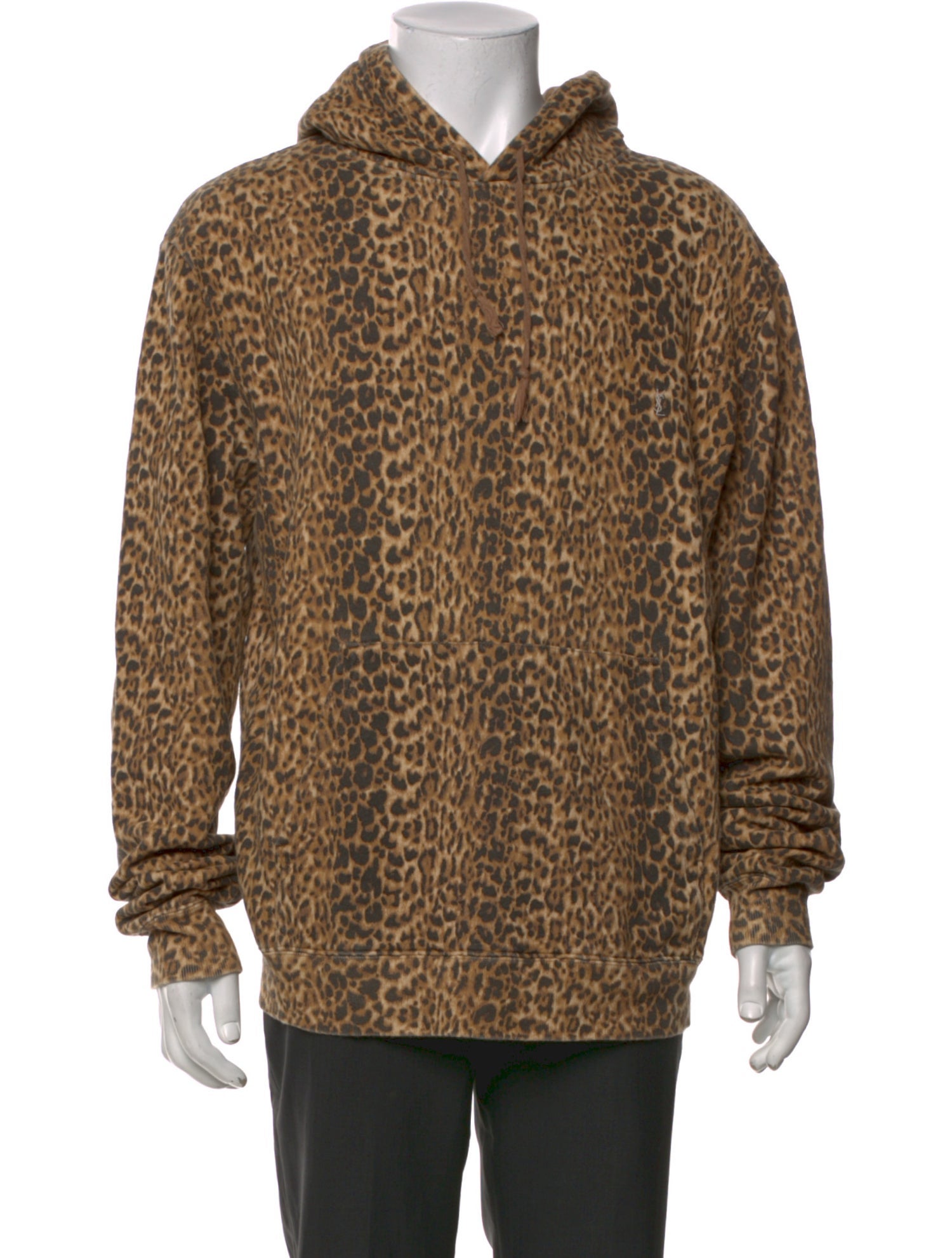 Saint Laurent 2020 Signature Logo Hoodie