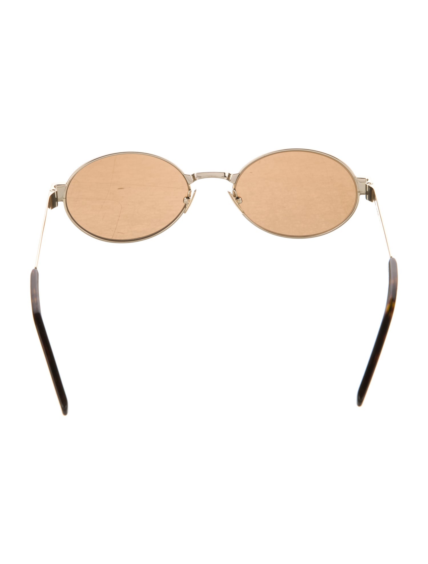 Saint Laurent Round Tinted Sunglasses