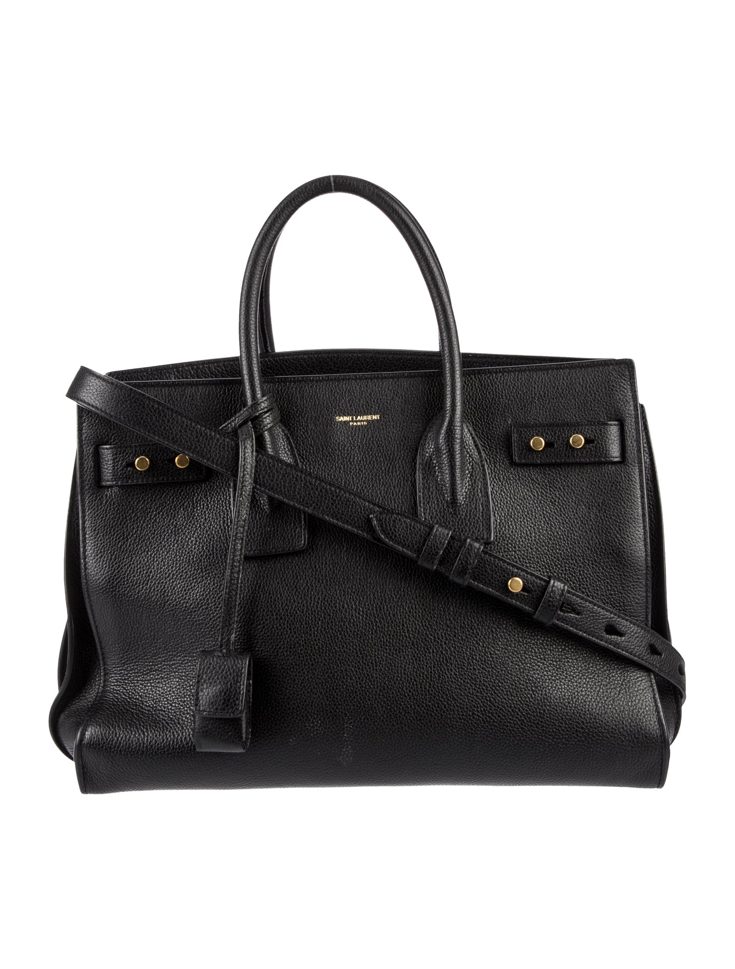 Saint Laurent Leather Sac De Jour Supple Small 2023