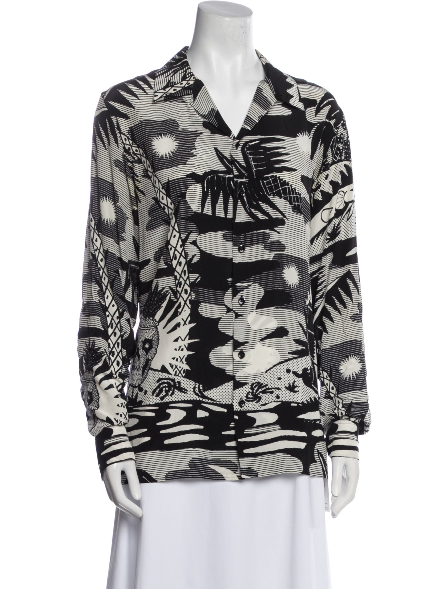 Saint Laurent 2014 Printed Shirt