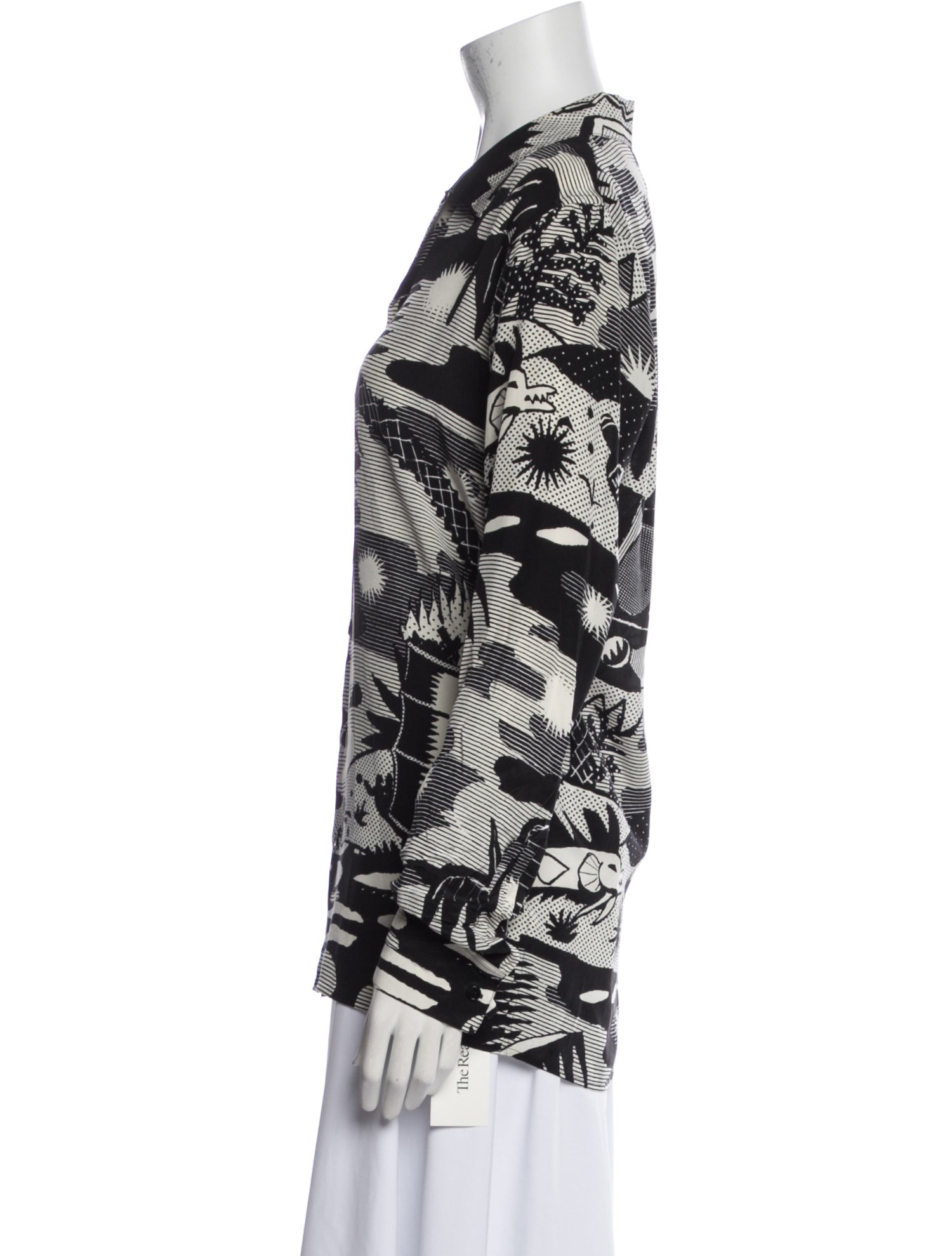 Saint Laurent 2014 Printed Shirt