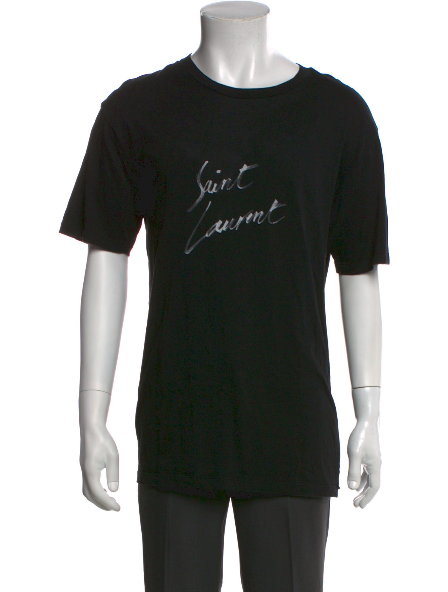 Saint Laurent 2017 Signature Logo T-Shirt