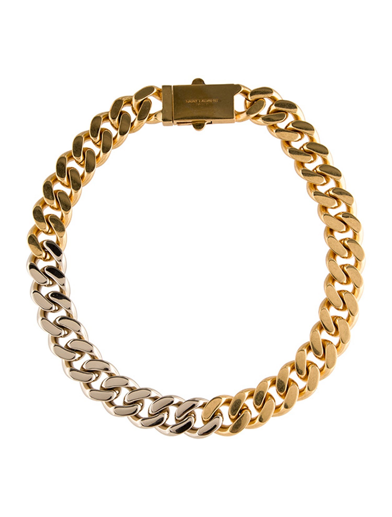 Saint Laurent Carry Over Chain Necklace