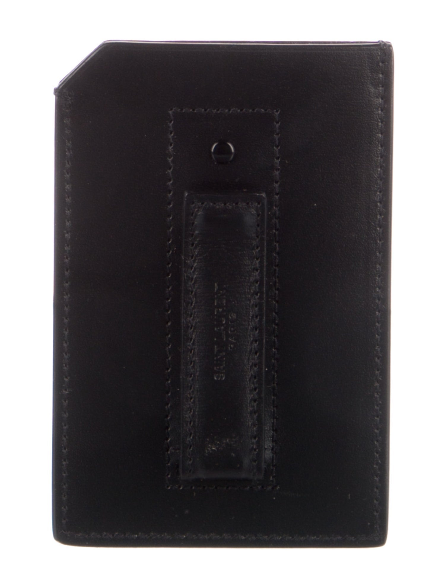 Saint Laurent Leather Card Holder