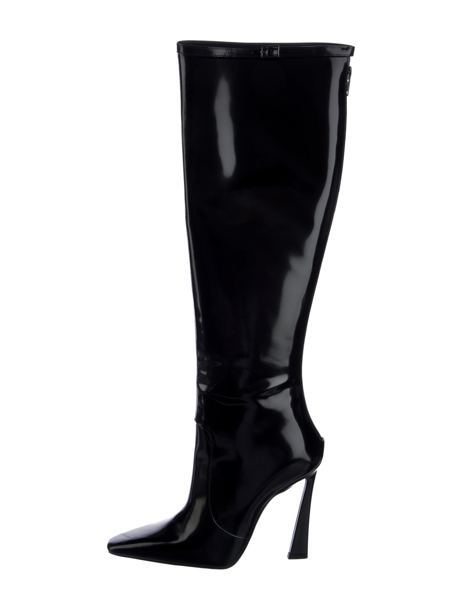 Saint Laurent Patent Leather Boots