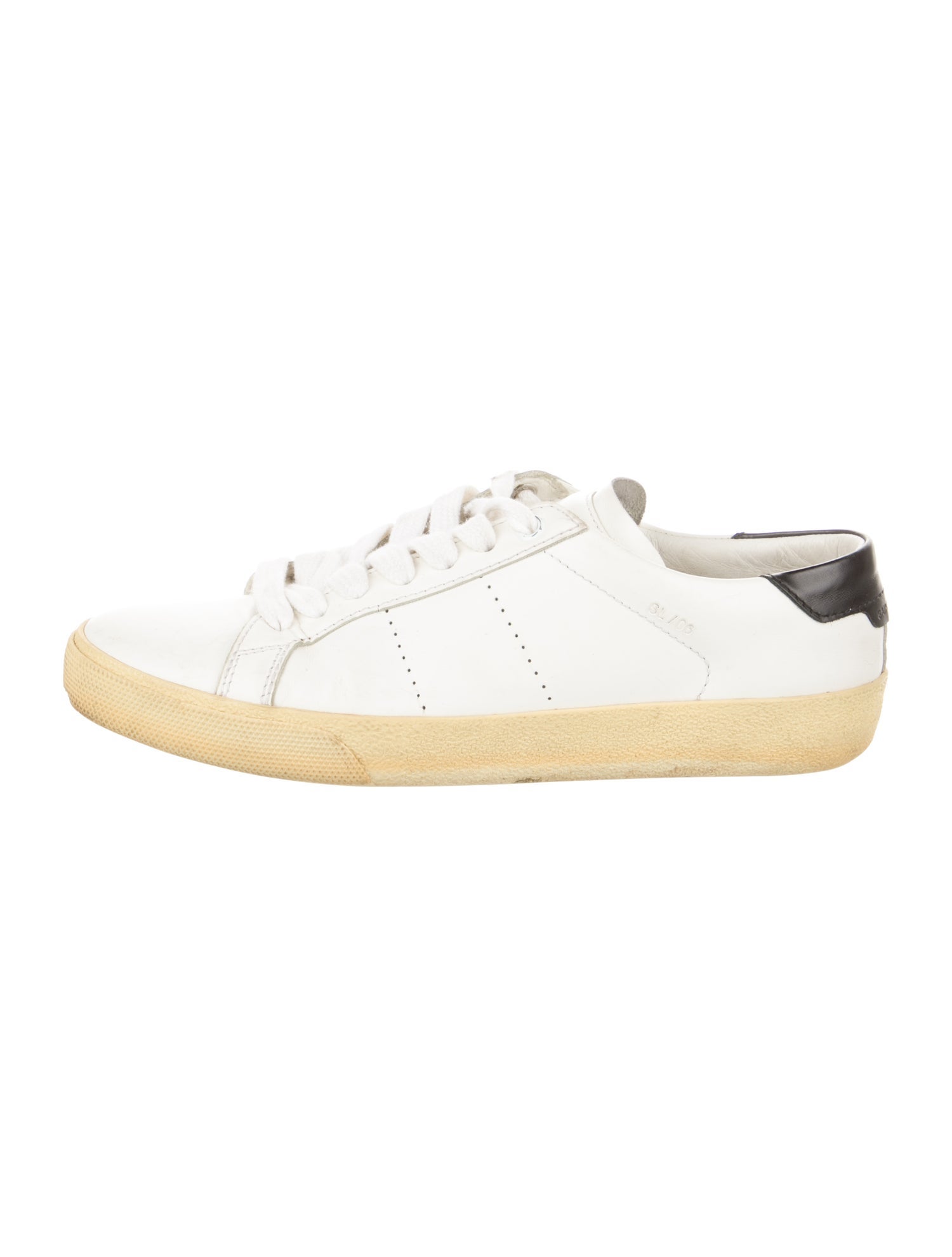 Saint Laurent Leather Sneakers
