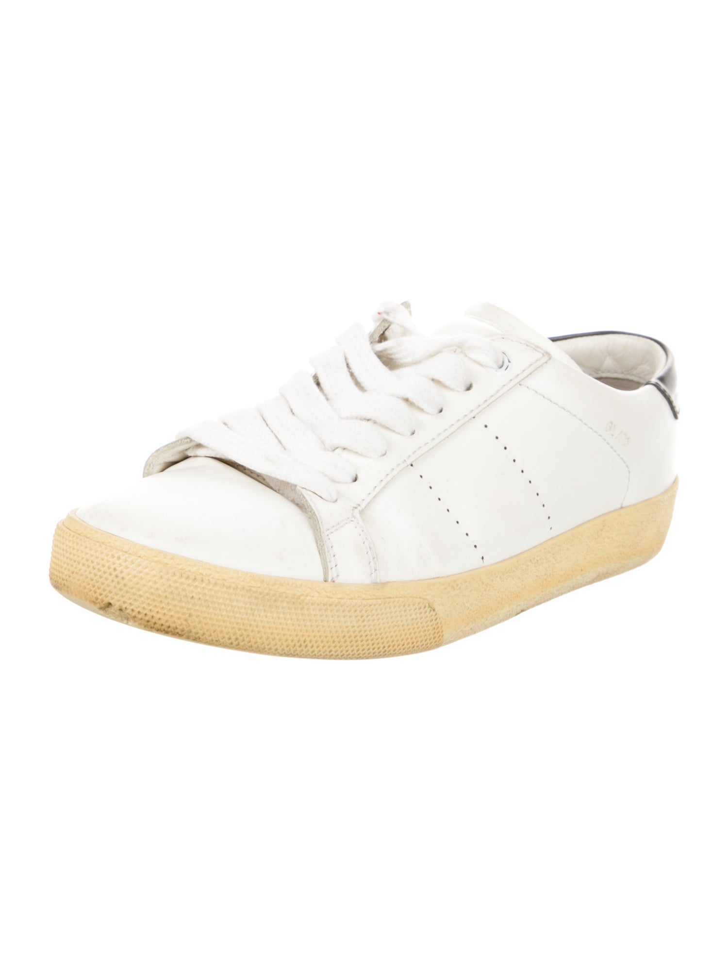 Saint Laurent Leather Sneakers