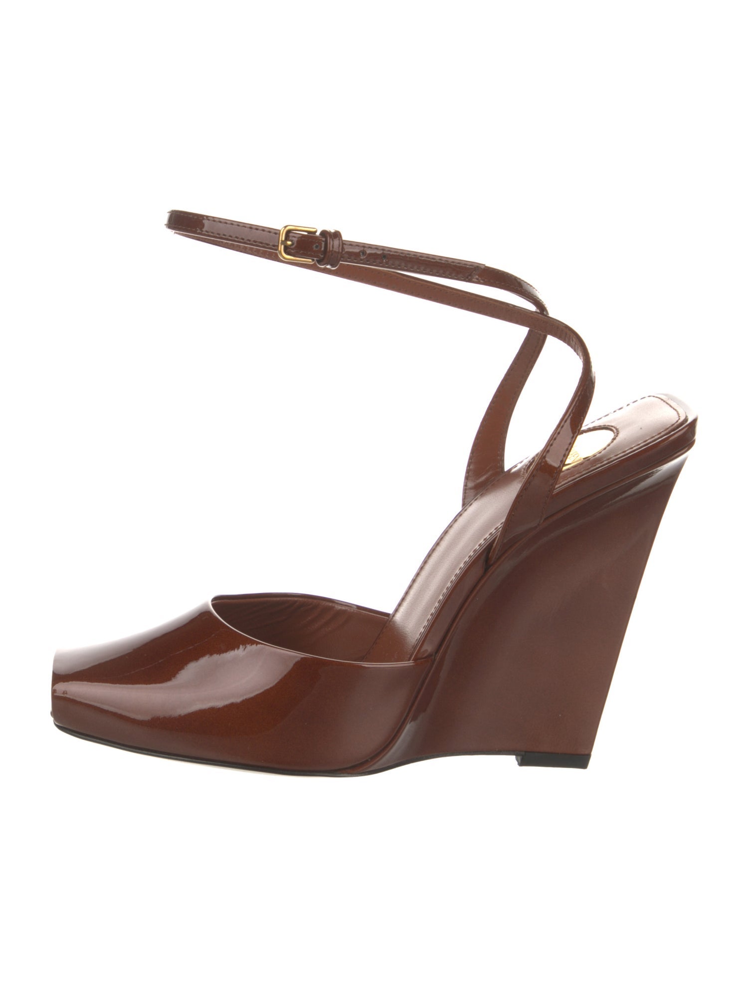 Saint Laurent Leather Slingback Pumps