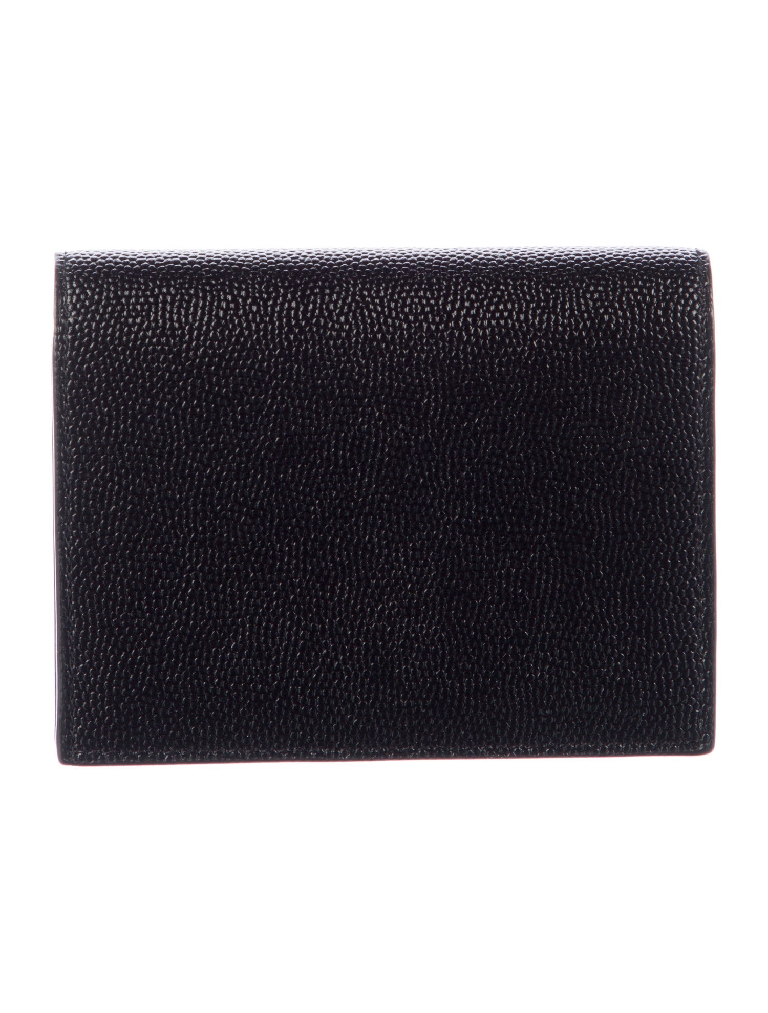 Saint Laurent 2023 Signature Logo Card Holder