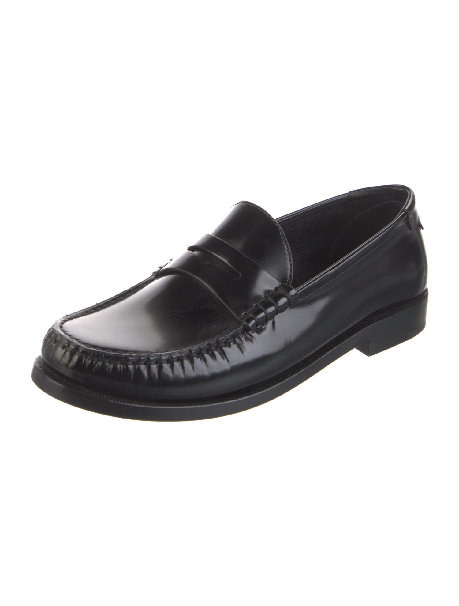 Saint Laurent Leather Loafers