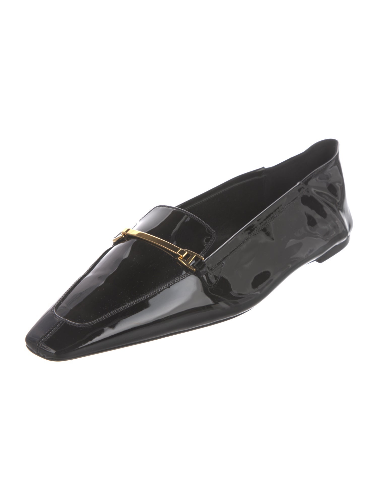 Saint Laurent Patent Leather Loafers