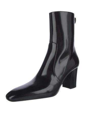 Saint Laurent Patent Leather Sock Boots