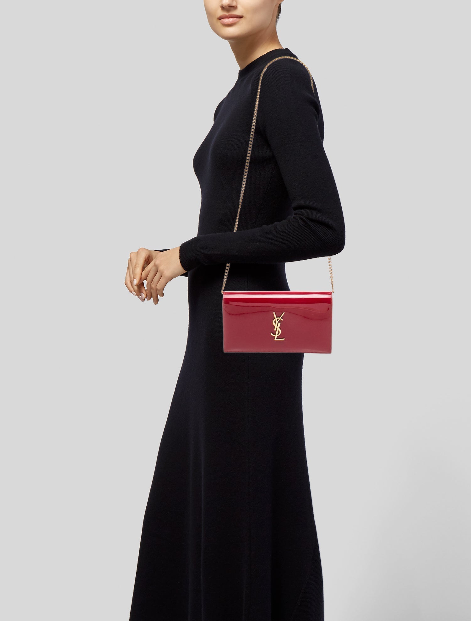 Saint Laurent Patent Leather Kate