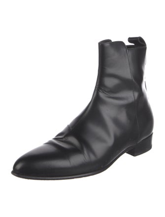 Saint Laurent Leather Boots