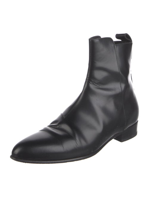 Saint Laurent Leather Boots