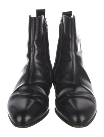 Saint Laurent Leather Boots