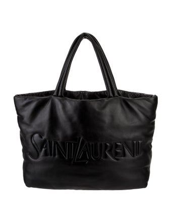 Saint Laurent Leather Puffer 2023