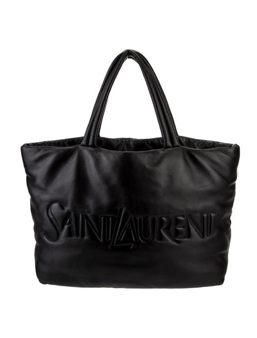 Saint Laurent Leather Puffer 2023