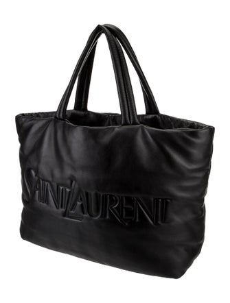 Saint Laurent Leather Puffer 2023