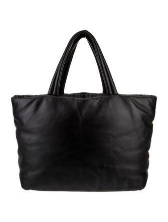 Saint Laurent Leather Puffer 2023