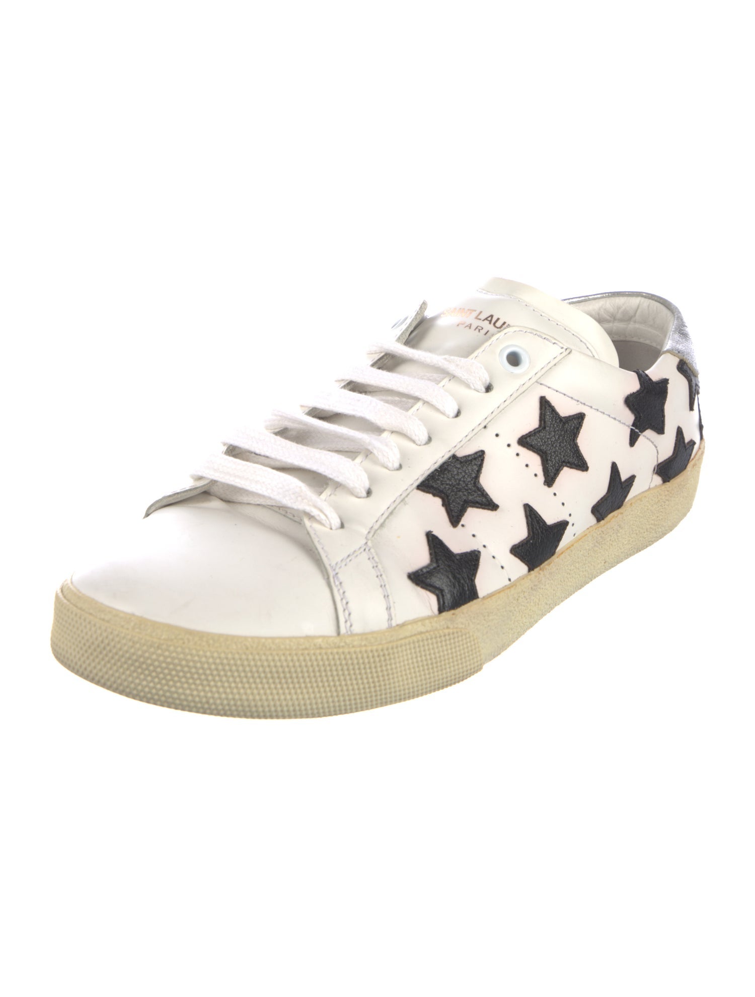 Saint Laurent Leather Sneakers