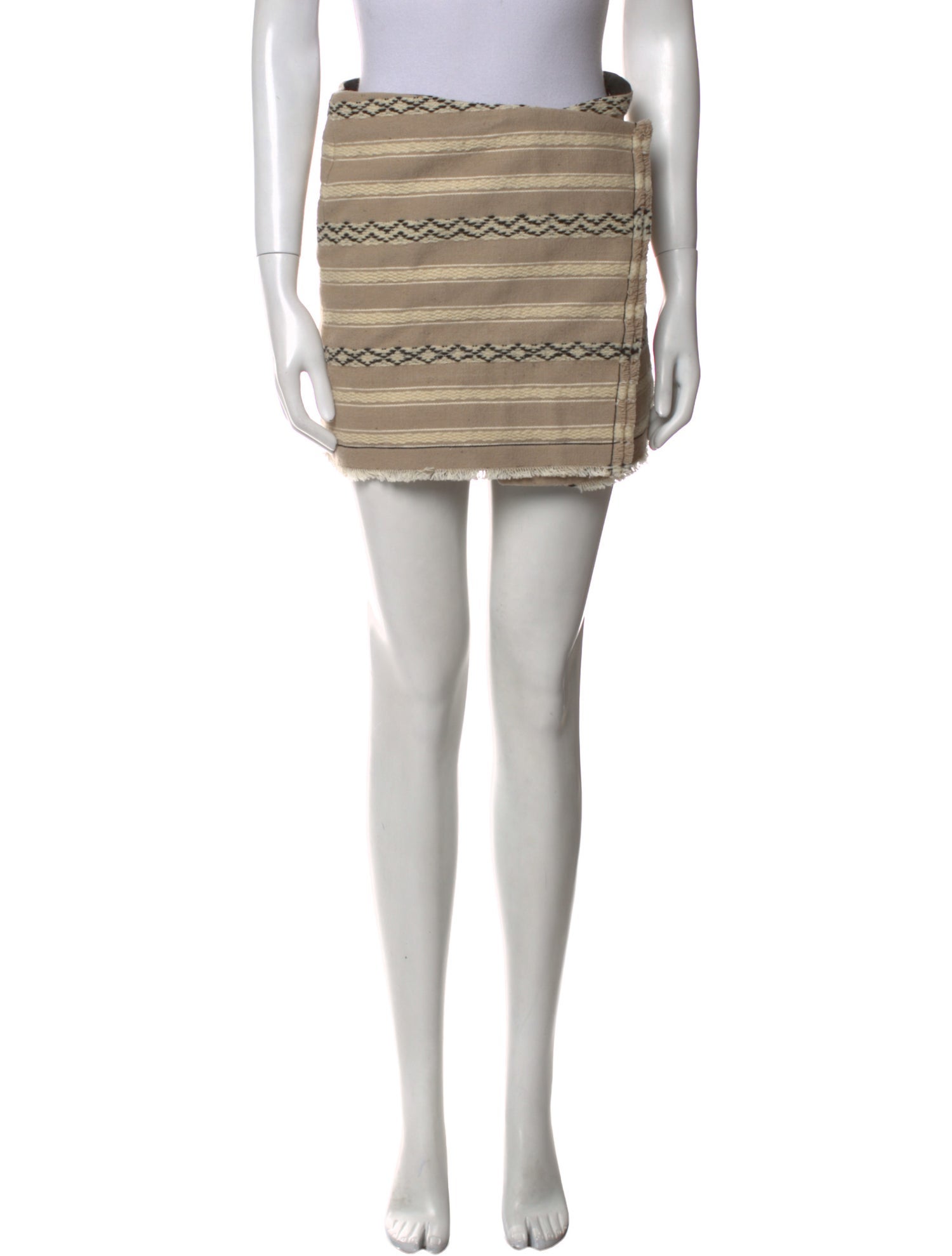 Saint Laurent Wool Mini Skirt