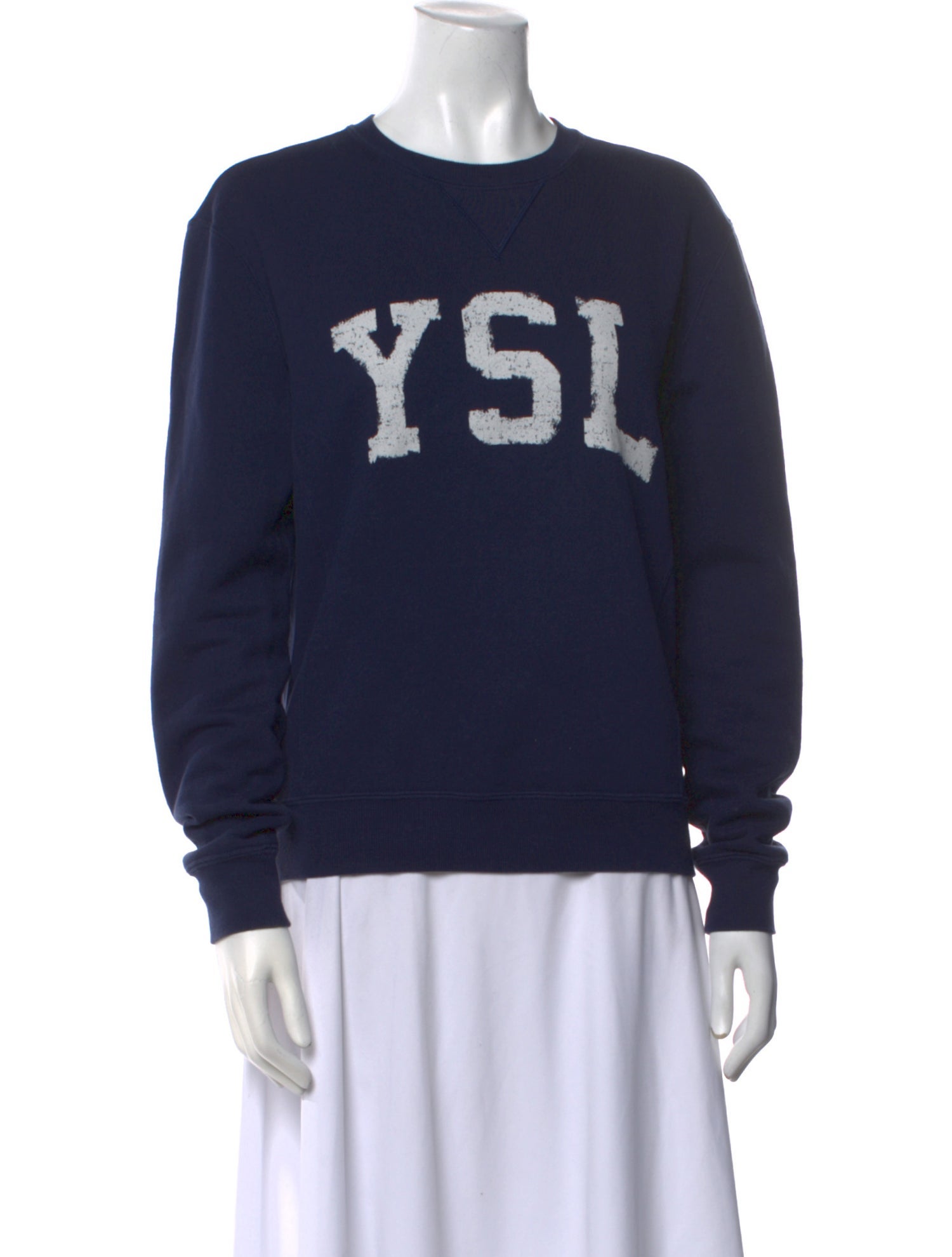 Saint Laurent 2021 Graphic Print Sweatshirt