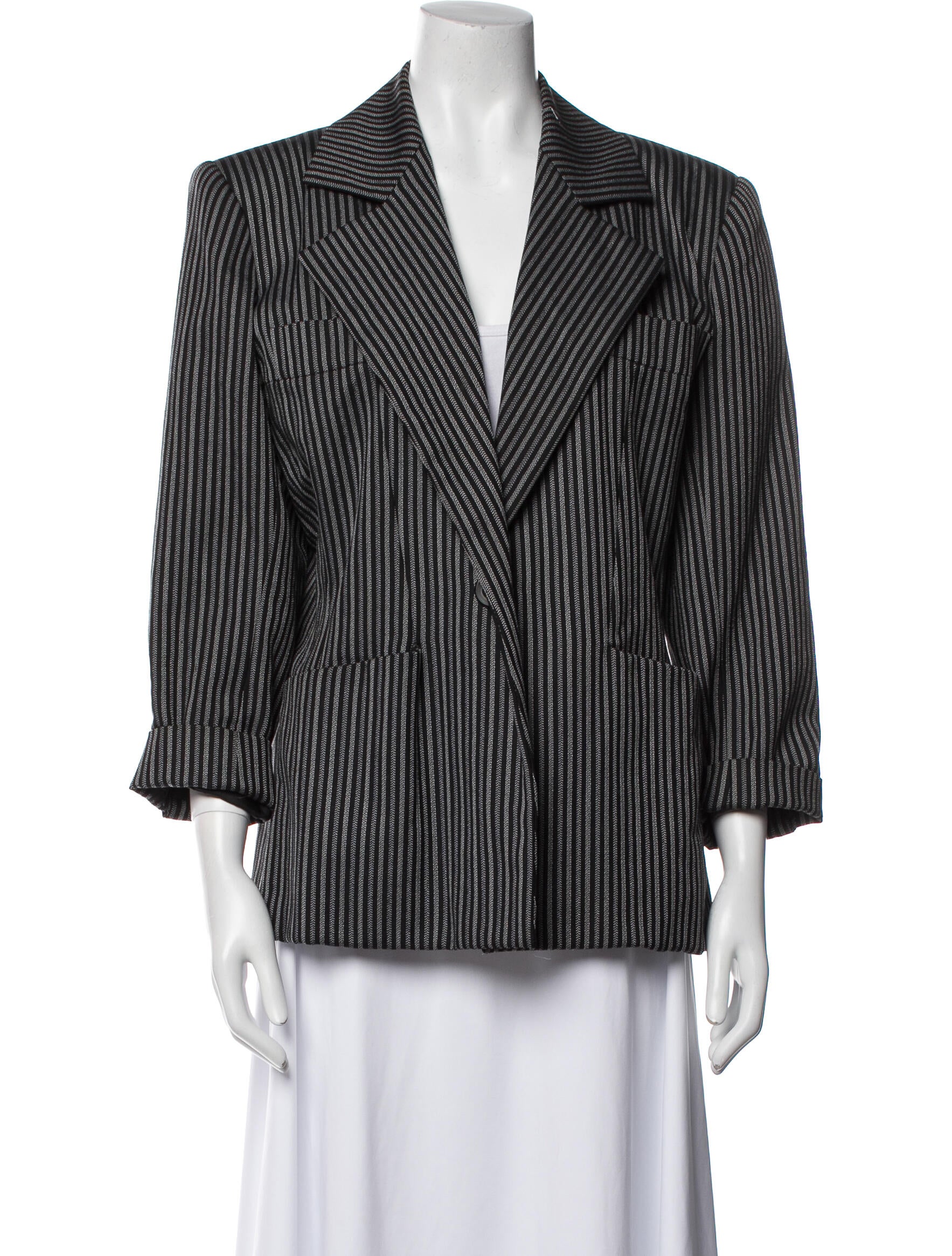 Yves Saint Laurent Rive Gauche Vintage 1980's Blazer