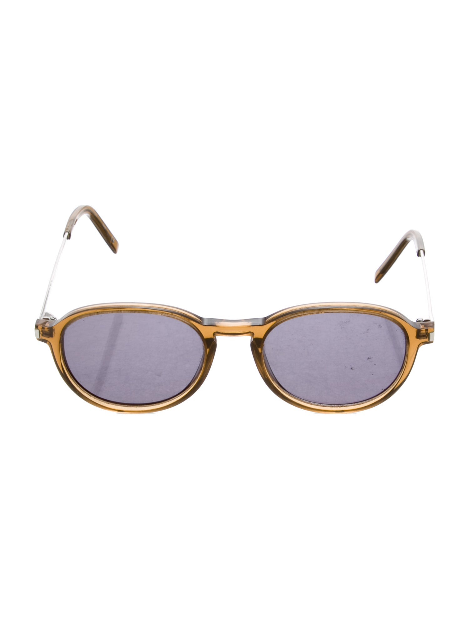 Saint Laurent Round Tinted Sunglasses