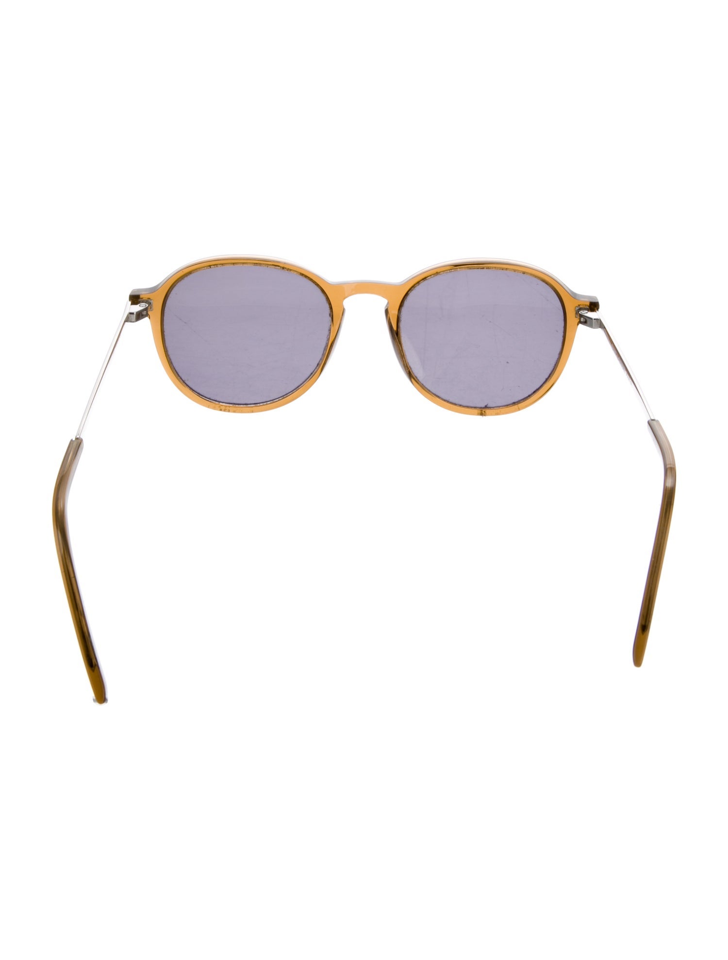 Saint Laurent Round Tinted Sunglasses