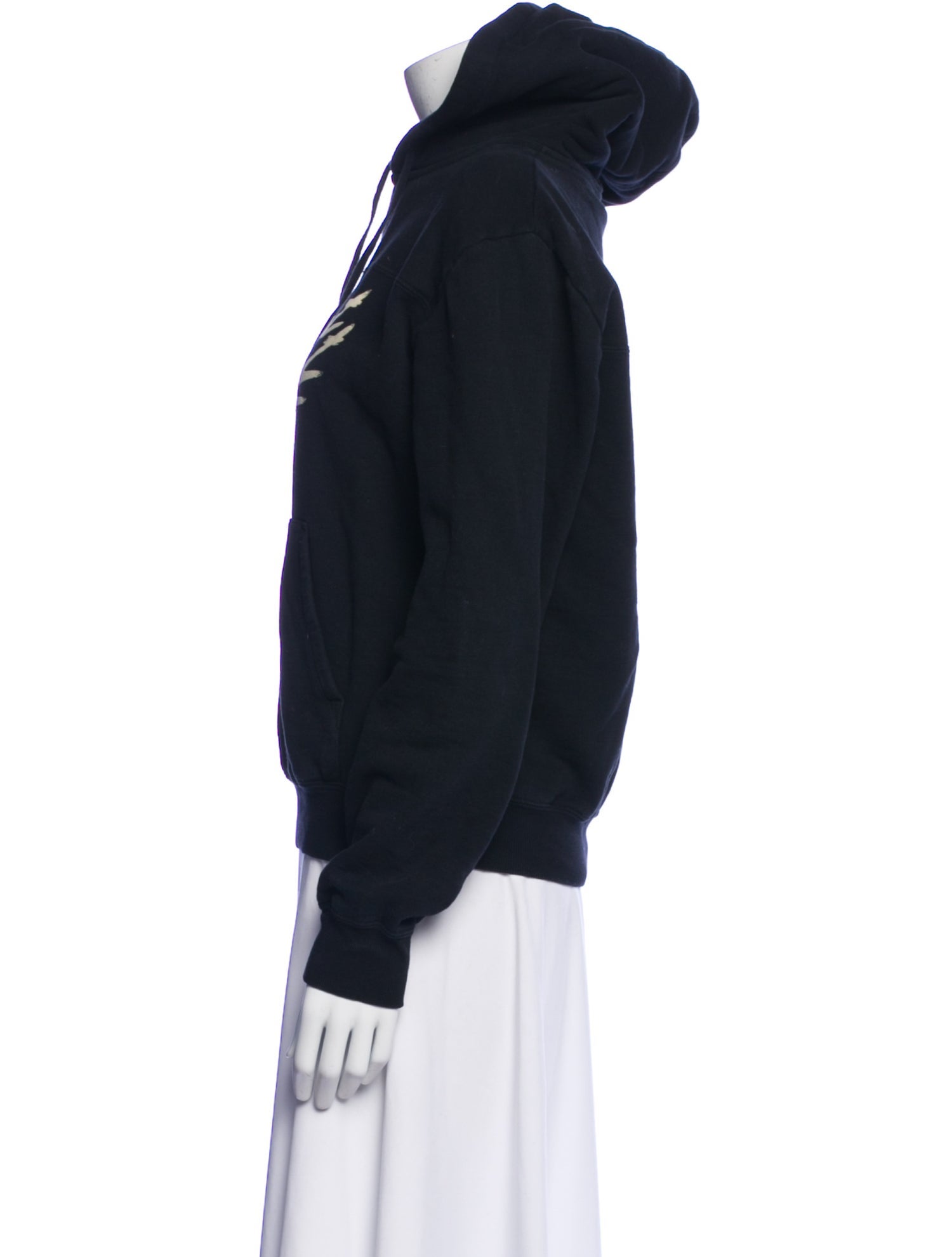 Saint Laurent Graphic Print Crew Neck Sweatshirt