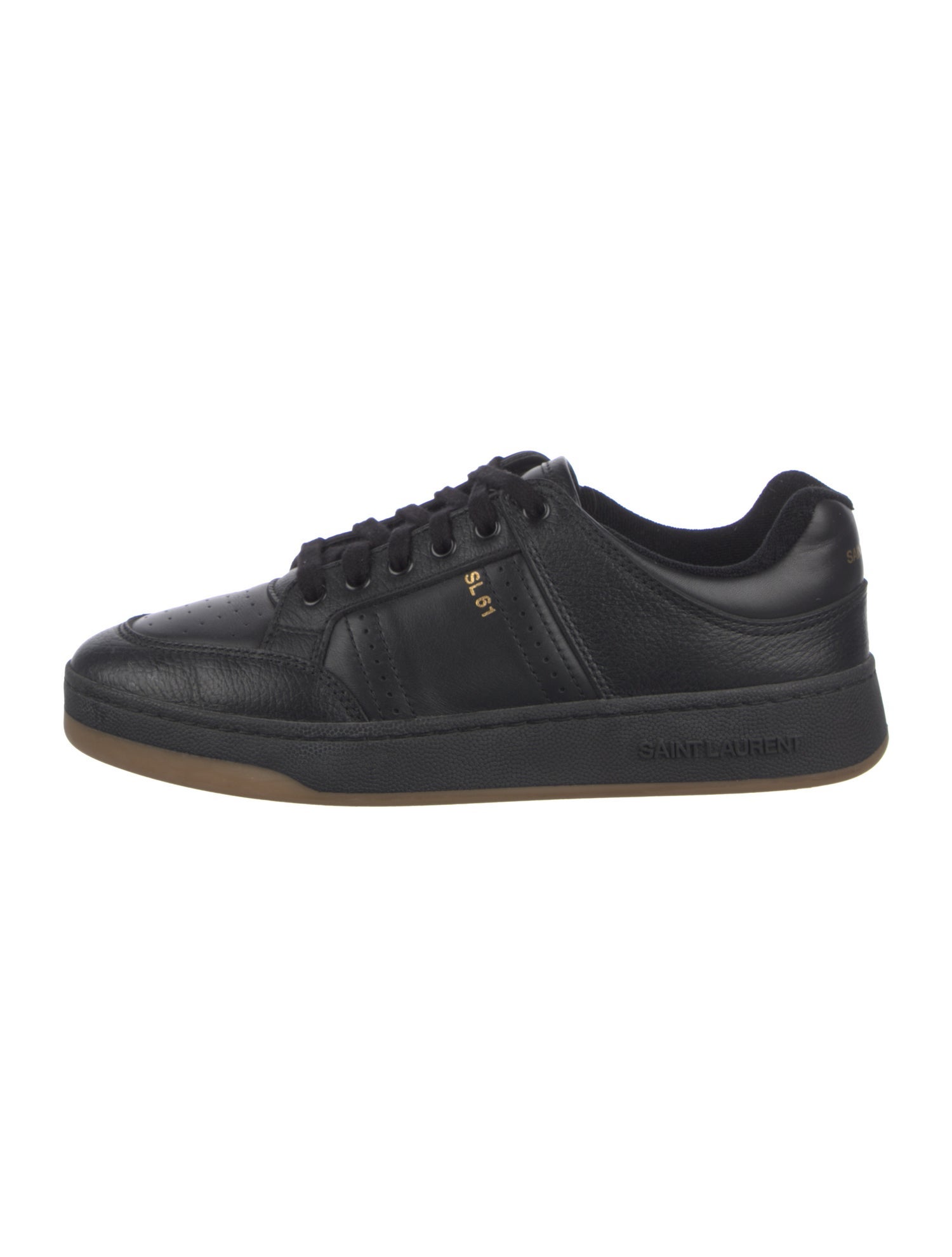 Saint Laurent Leather Sneakers