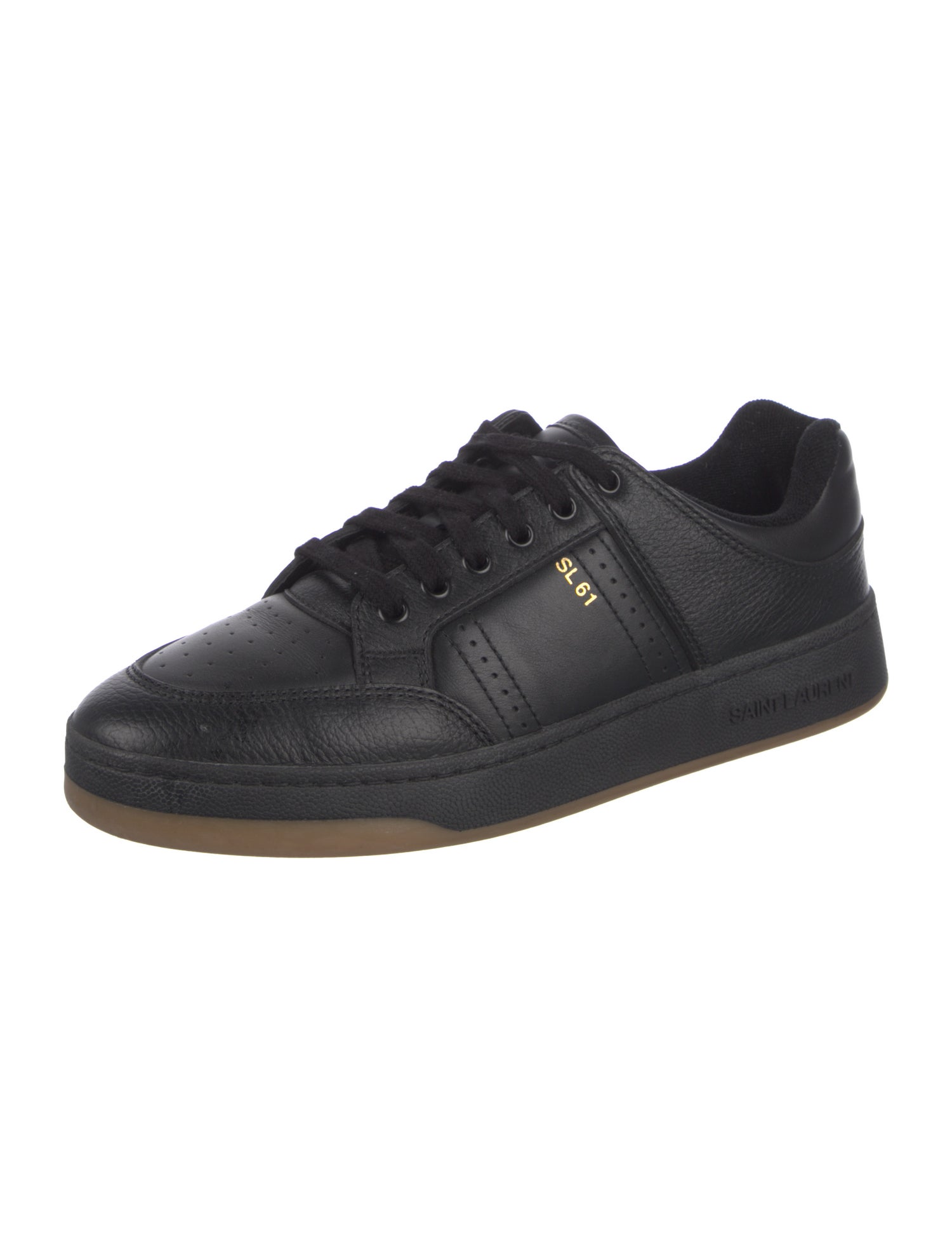 Saint Laurent Leather Sneakers