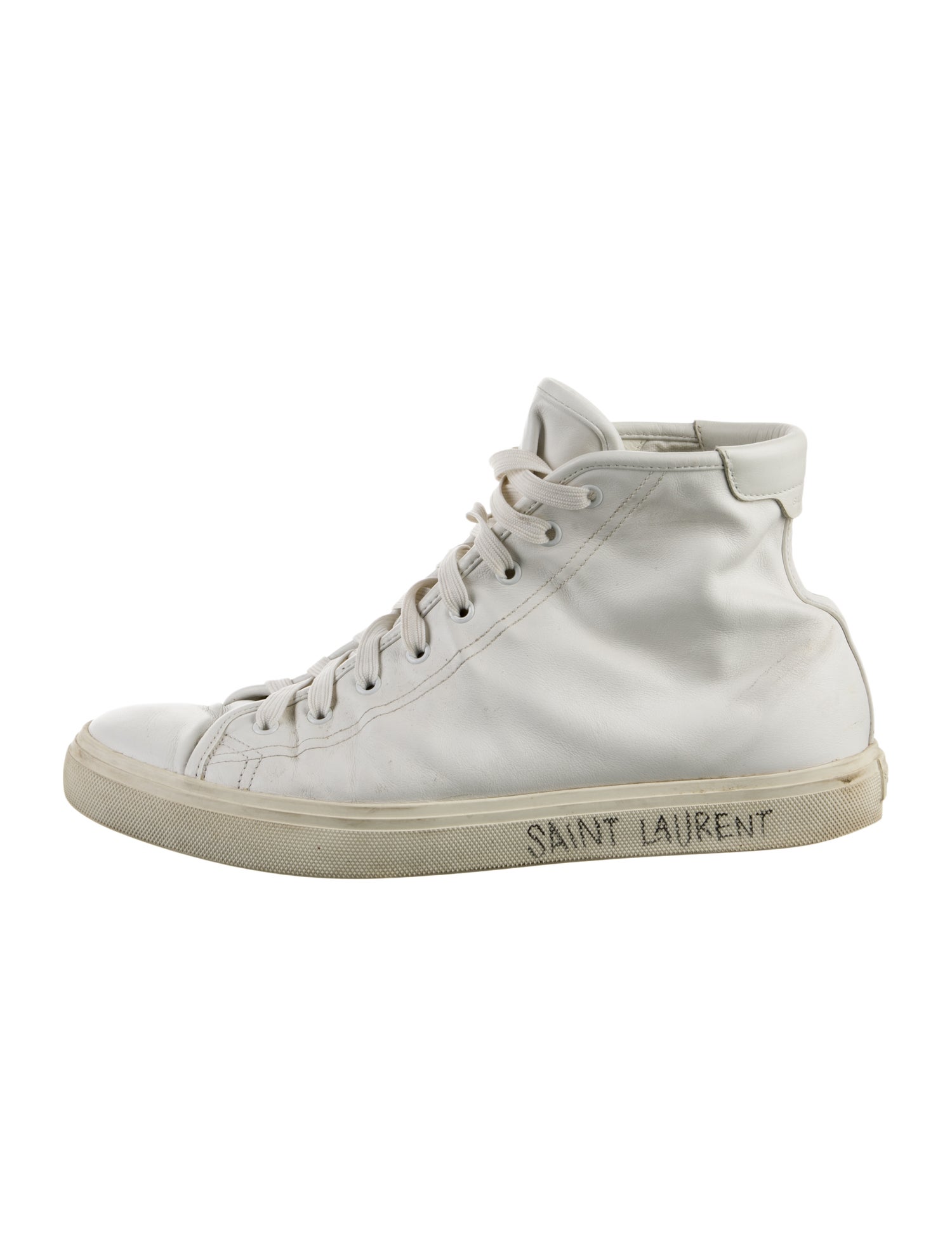 Saint Laurent Leather Sneakers