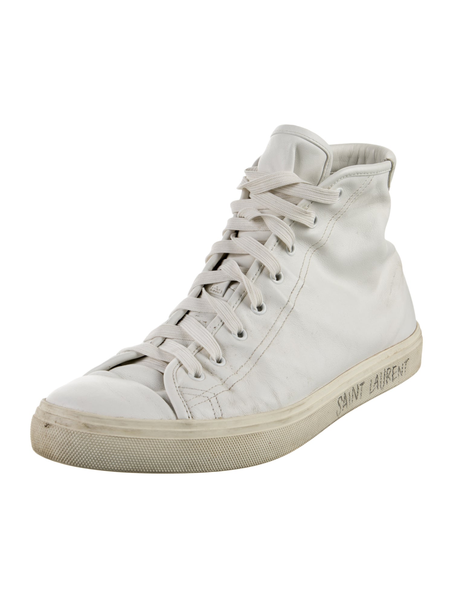 Saint Laurent Leather Sneakers